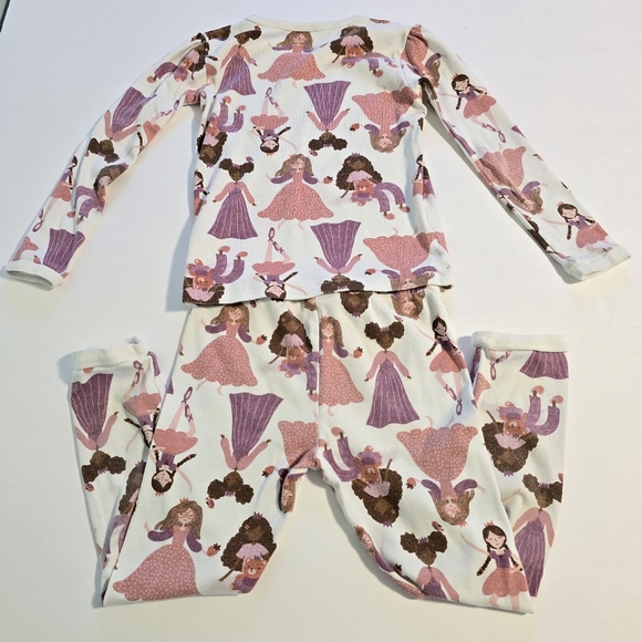 Just One You by Carter’s 4T Princesses and Horses 4-Piece Print Pajama Set - Picture 5 of 13